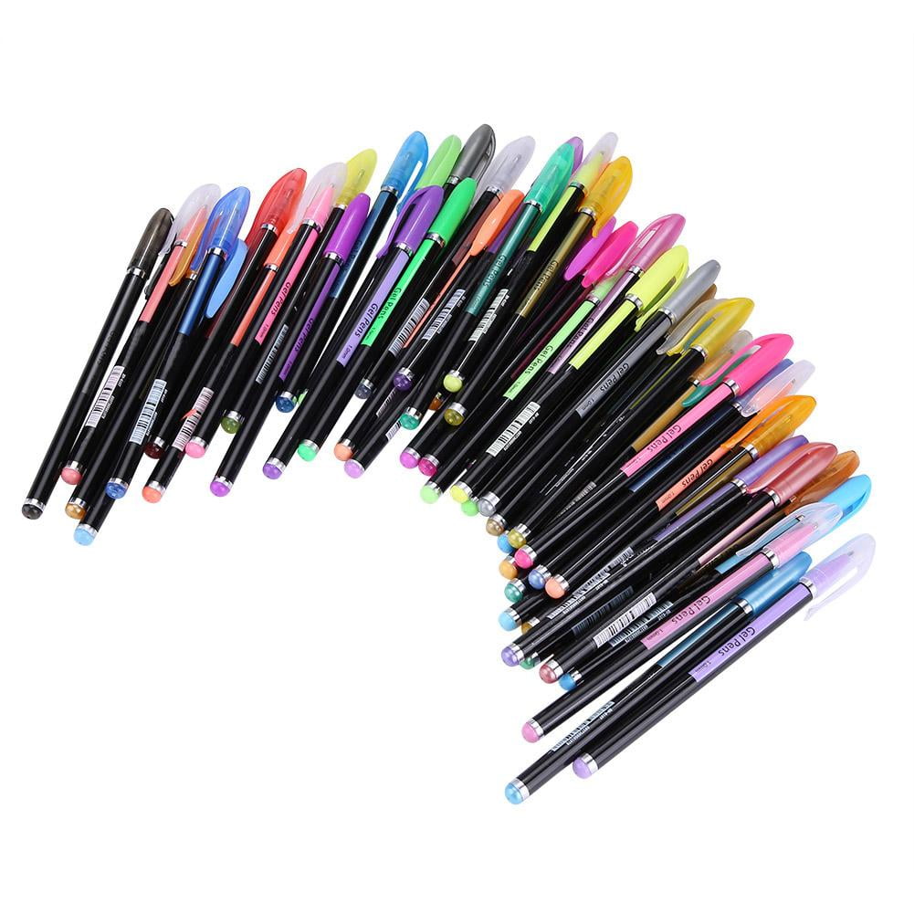 Buy Vinmot Neon Gel and Glitter Color Pen Set for Drawing and Arts (Pack of  48) Online at Best Prices in India - JioMart.
